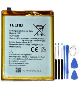 Tecno Camon İclik2 Pil Batarya Bl-36bt+tamir Seti