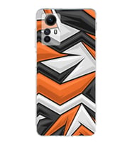 PrintiFy Xiaomi Redmi Note 12S Uyumlu Kamera Korumalı Grafiti Tasarımlı Şeffaf Kılıf