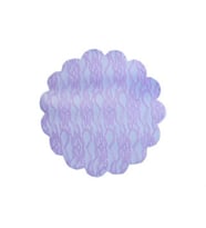Organze dantel desenli pembe 22cm p100-