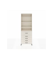 Arges Dolap 4 Raflı 5 Çekmeceli 88x30x243 Aytaşı-Aytaşı