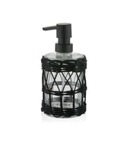 The Mia Rattan Sıvı Sabunluk Siyah 330 ml