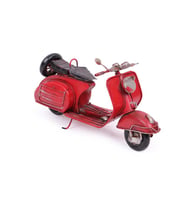 Dekoratif Metal Scooter Vintage Dekoratif Ev Ofis Hediyelik