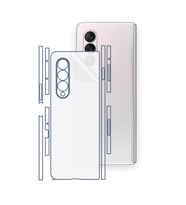 SChitec SAMSUNG Galaxy Z Fold 3 Uyumlu Fullbody Arka Kaplama Hidrojel Koruyucu Film
