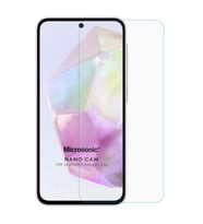 Microsonic Samsung Galaxy A35 Nano Glass Cam Ekran Koruyucu (Renksiz)