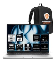 Dell Pro 16 Core Ultra 7 255U Notebook 40GB RAM 512GB SSD 16" FHD+ Win11 Pro + Per4 Çanta BTO107PC16250P422