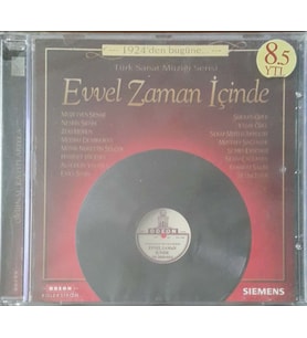 (Plak Değildir CD dir) CD Evvel Zaman İçinde Türk Sanat Müziği Serisi Açılmamış Jelatininde CD (Karışık)