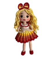 Güneş Barby Bebek Amigurumi Organik Oyuncak