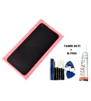 Tkgz Samsung Galaxy A11 (A115F) Uyumlu Lcd Ekran Dokunmatik + B-7000 + Tamir Seti