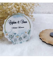 Hayaller Dükkanı 30 Adet Buzdolabı Nikah Magneti