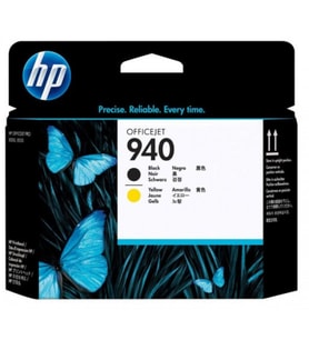 Hp Hp C4900A (940) Eski Tarihli Siyah Ve Sarı Orjinal Baskı Kafası