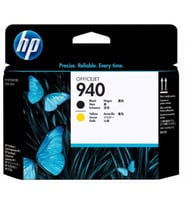 Hp Hp C4900A (940) Eski Tarihli Siyah Ve Sarı Orjinal Baskı Kafası