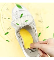 Pratikus Ayakkabı & Ayak Deodorant Stickerları – Limon Otu Kokulu, Yapışkanlı, Ayakkabı ve Ayak Tazeleyici
