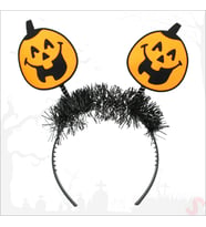 Halloween Gülenyüz Bal Kabağı Taç (Karışık)