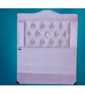 Başlık 14245 Tek Kişilik 90 lık Tay Tüy Pembe Renk Kapitone Başlık