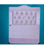 Başlık 14245 Tek Kişilik 90 lık Tay Tüy Pembe Renk Kapitone Başlık