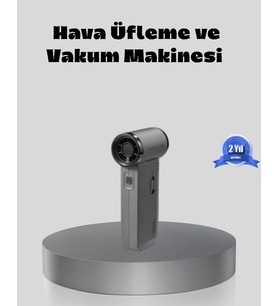 Şarjlı 130000 Rpm Hava Üflemeli Ve Vakumlu Araç Ev Temizlik Makinesi