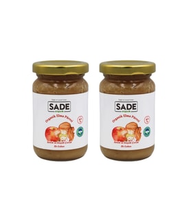 SADE ORGANİK ELMA PÜRESİ 100 GR. 2 Lİ PAKET