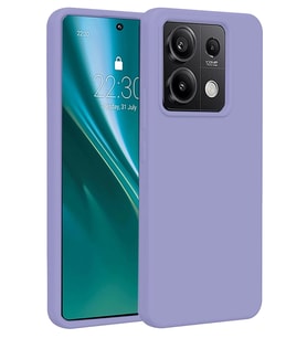 Durukar® Redmi Note 13 Pro 4G Kılıf First Silikon - Lila