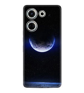 Camon 20 Kılıf Resimli Desenli Silikon Platinium Series Midnight Moon 1802