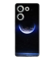 Camon 20 Kılıf Resimli Desenli Silikon Platinium Series Midnight Moon 1802