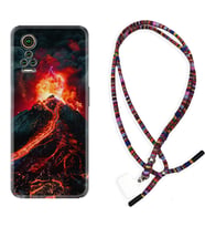 General Mobile GM 21 Pro GM 22 Pro Plus Kılıf Boyun Asklı Rasta Silikon Yanardağ 1611