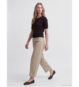 LCW Jeans Bej Carrot Fit Kadın Jean Pantolon