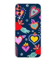 PrintiFy Samsung Galaxy A30S ile Uyumlu Retro Color 3  Kamera Korumalı Şeffaf  Kılıf
