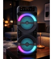 Rgb Işıklı Hoparlör Taşınabilir Stereo Speaker