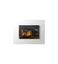 DBSanatevi Ippolito Caffi - Nocturnal Feast In Via Eugenia Tablo 40 X 30 Cm