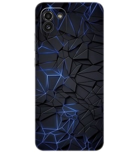 Samsung Galaxy A03 (SM-A035F) Uyumlu Kılıf Desen Baskı Silikon Karmaşık Design STK:1874