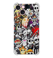 PrintiFy Apple iPhone 15(Kamera Korumalı) Uyumlu Köşe Korumalı Anime Kılıf