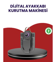 Isı Ayarlı Ayakkabı Kurutma ve Havalandırma Cihazı (Kahverengi)