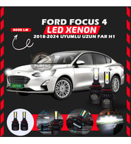 Ford Focus 4 2018-2024 Uzun Far Uyumlu Şimşek Etkili Led Xenon Light Series H1