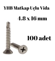 Matkap Uçlu Vida YHB 4.8x16 100'lü Paket