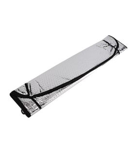 Metalize Ön Cam Minibüs Otobüs Güneşlik Büyük XXL165x85cm Gri OSN1004