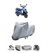 TVS Scooty Pep Plus  Gri Motosiklet Brandası ARKA ÇANTA UYUMLU DEĞİLDİR