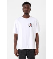 Ghost Of Tsushima Logo Beyaz Erkek Oversize Tshirt
