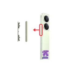 Xiaomi Redmi 13C 4G Yan Ses Tuşu Plastik Düğme 23100RN82L Uyumlu