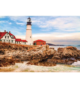 Educa 1500 Parça Rocky Lighthouse Puzzle - 17978