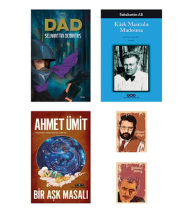 Selahattin Demirtaş Kitapları Dad -bir Aşk Masalı Ahmet Ümit -kürk Mantolu Madonna Not defterli seti (Renksiz)