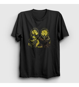 Presmono Unisex Siyah Control Twenty One Pilots T-Shirt 119498tt