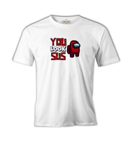 Among Us - You Look Sus Beyaz Erkek Tshirt