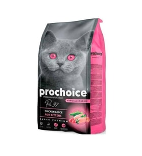 Prochoice Pro Choice  Pro 37 Tavuklu Ve Pirinçli Yavru Kedi Kuru Maması 15 Kg