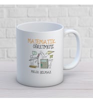 Kişiye Özel Meslek  Matematik Öğretmeni  Hediyelik Kupa Bardak