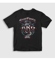 Presmono Unisex Çocuk Siyah Strike First Wwe Güreş Randy Orton T-Shirt 551641tt