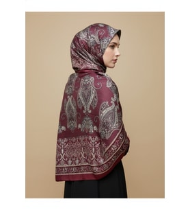 Büyük Lale Desenli, Otantiik, Soft Şal 70 x180