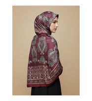 Büyük Lale Desenli, Otantiik, Soft Şal 70 x180