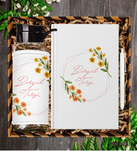 Kişiye Özel Tasarım Defter Kalem Matara Hediye Seti 104682
