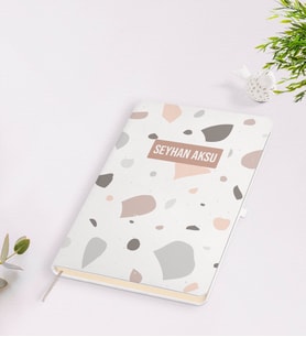 Kişiye Özel İsimli Beyaz Defter-47