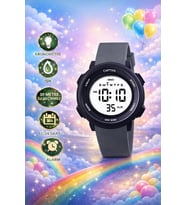 Captiva Digital 3 Atm Suya Dayanıklı Işık+Alarm+Kronometre+Takvimli Çoçuk Kol Saati CP.YN001M2